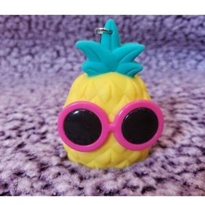 Bath & Body Works Yellow & Green Pink Sunglasses Pineapple Pocketbac Holder